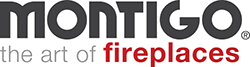 Montigo the art of fireplaces Logo